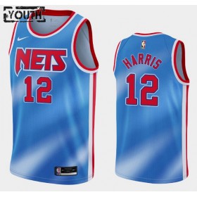 Maglia Brooklyn Nets Joe Harris 12 2020-21 Nike Hardwood Classics Swingman - Bambino